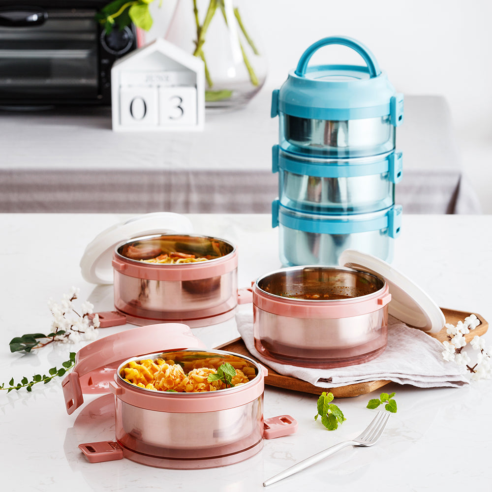  Lille Home Stackable Stainless Steel Thermal