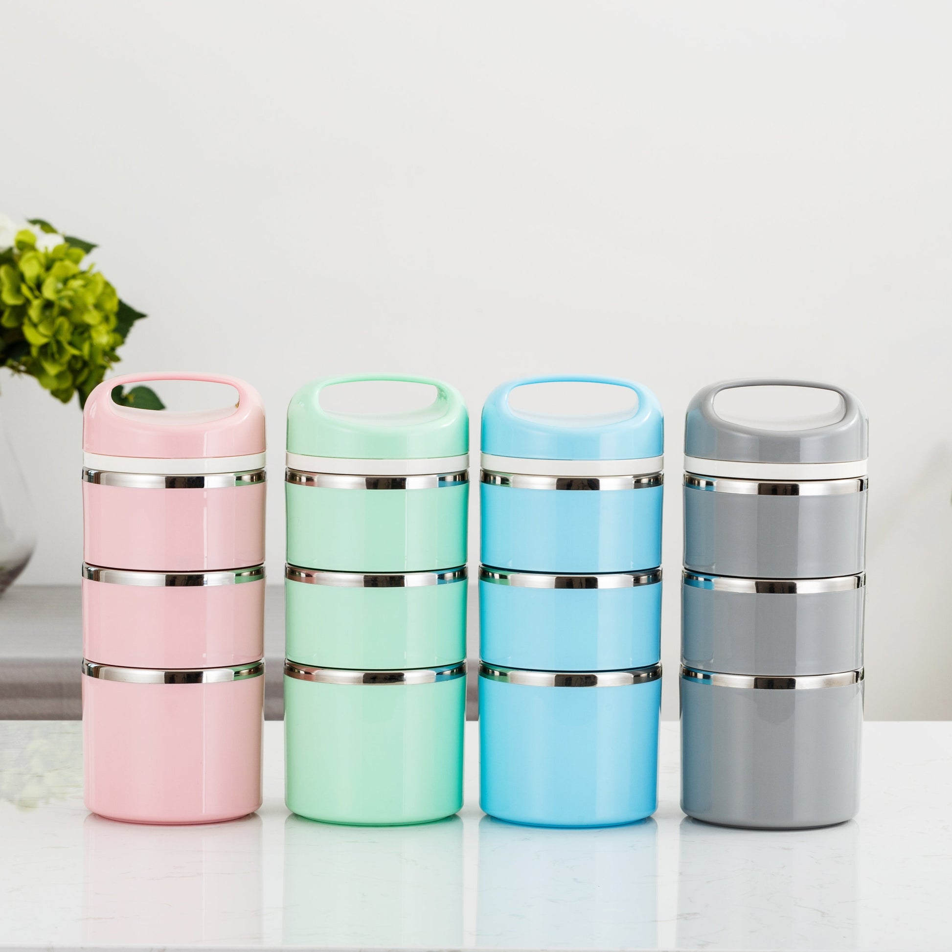  Lille Home Stackable Stainless Steel Thermal